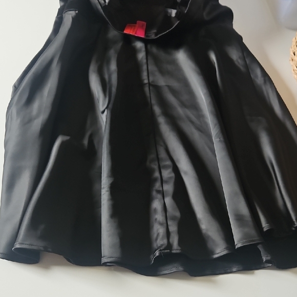 Forever 21 Black Satin Mini Dress - Picture 11 of 11